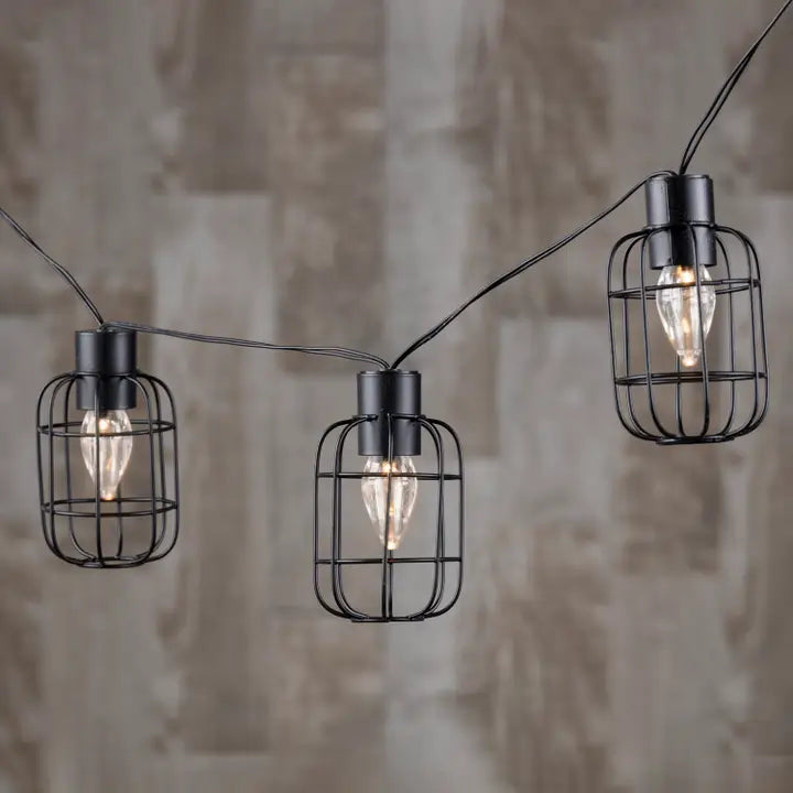 Caged String Lights - 6ft
