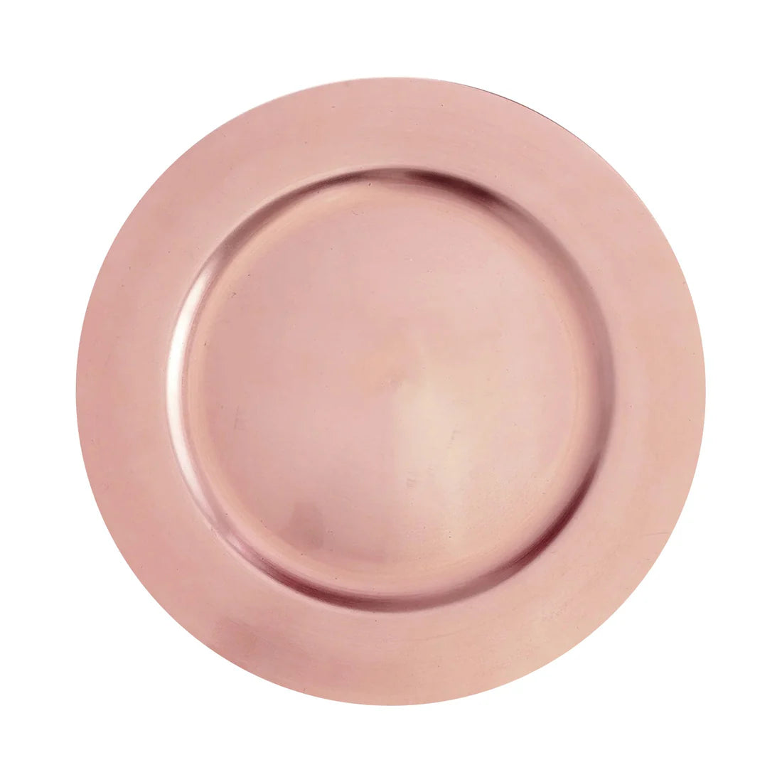 13" Metallic Round Acrylic Charger | 6 Pack