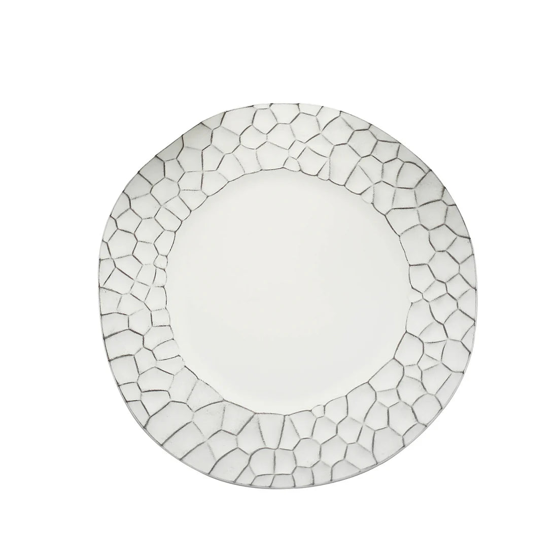 13" Matte Hammered Chargers | 6 Pack