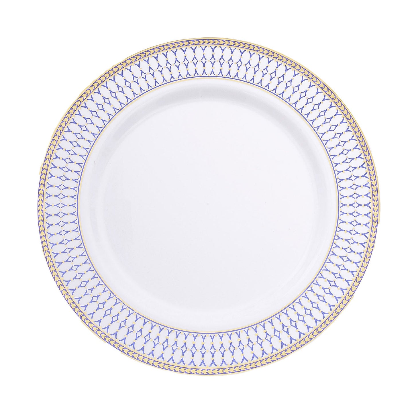 Morroccan Blue Gold Rimmed Plates | Value Packs