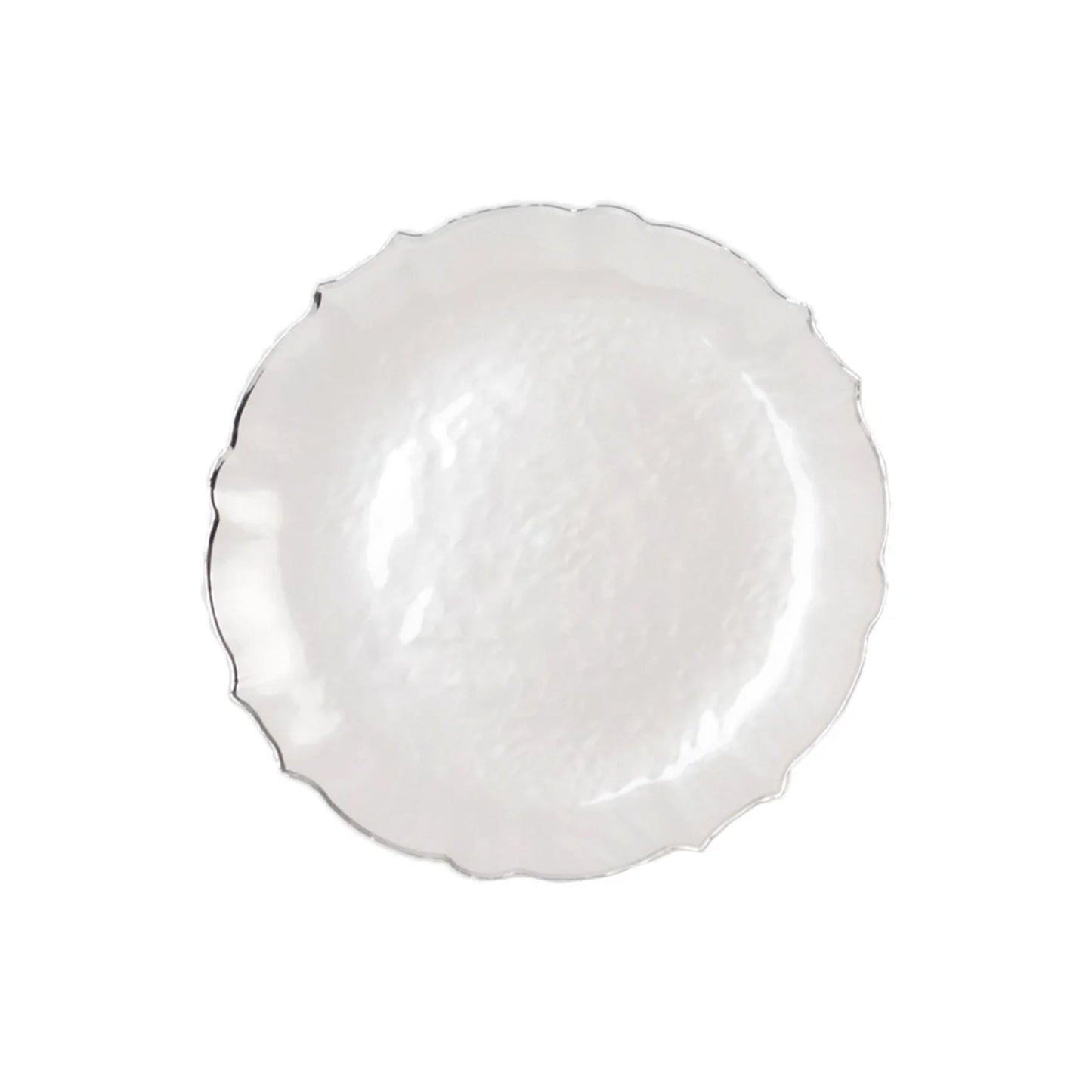Pearl Sunflower with Scalloped Rim Plates | Value Packs