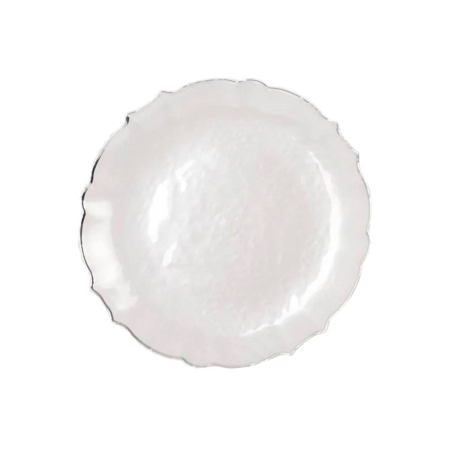 Pearl Sunflower with Scalloped Rim Plates | Value Packs