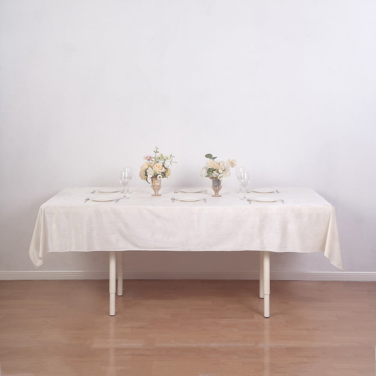 Luxurious Rectangle Velvet Tablecloth