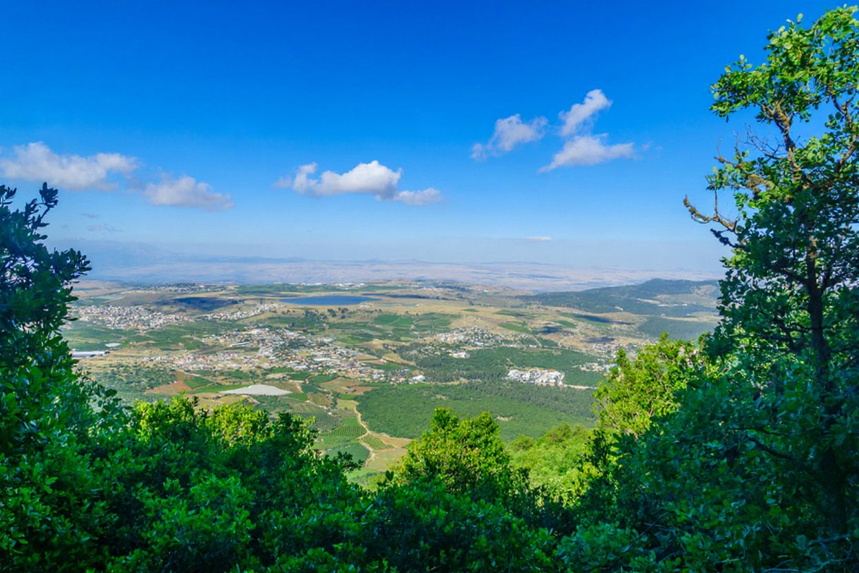 Incredible View from Meron Sukkah Poster