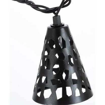 Metal Shade String Lights - 6ft