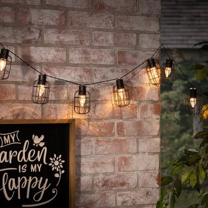 Caged String Lights - 6ft