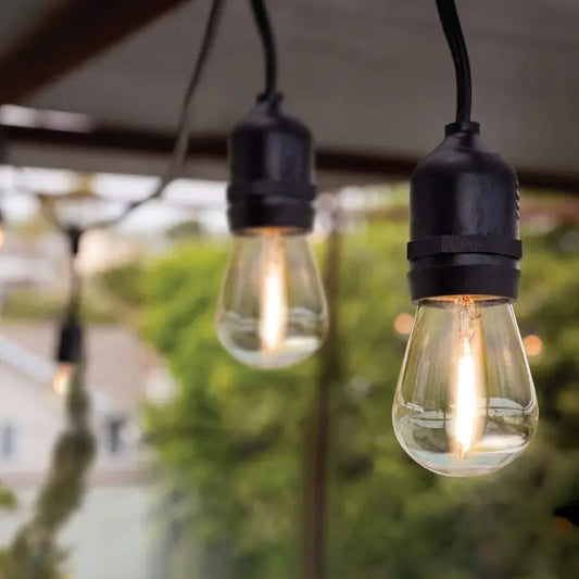 Heavy Duty String Lights Edison Bulbs - 48ft