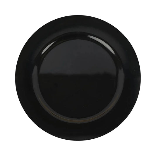13" Metallic Round Acrylic Charger | 6 Pack
