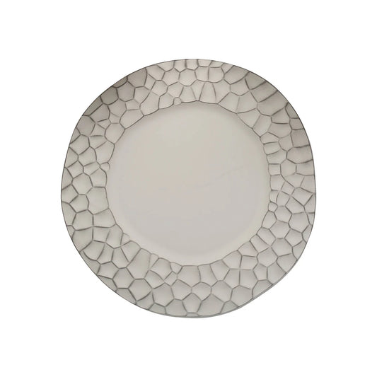 13" Matte Hammered Chargers | 6 Pack