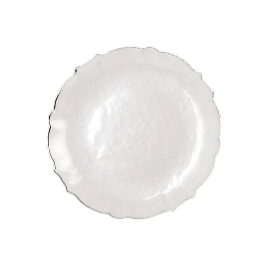Pearl Sunflower with Scalloped Rim Plates | Value Packs