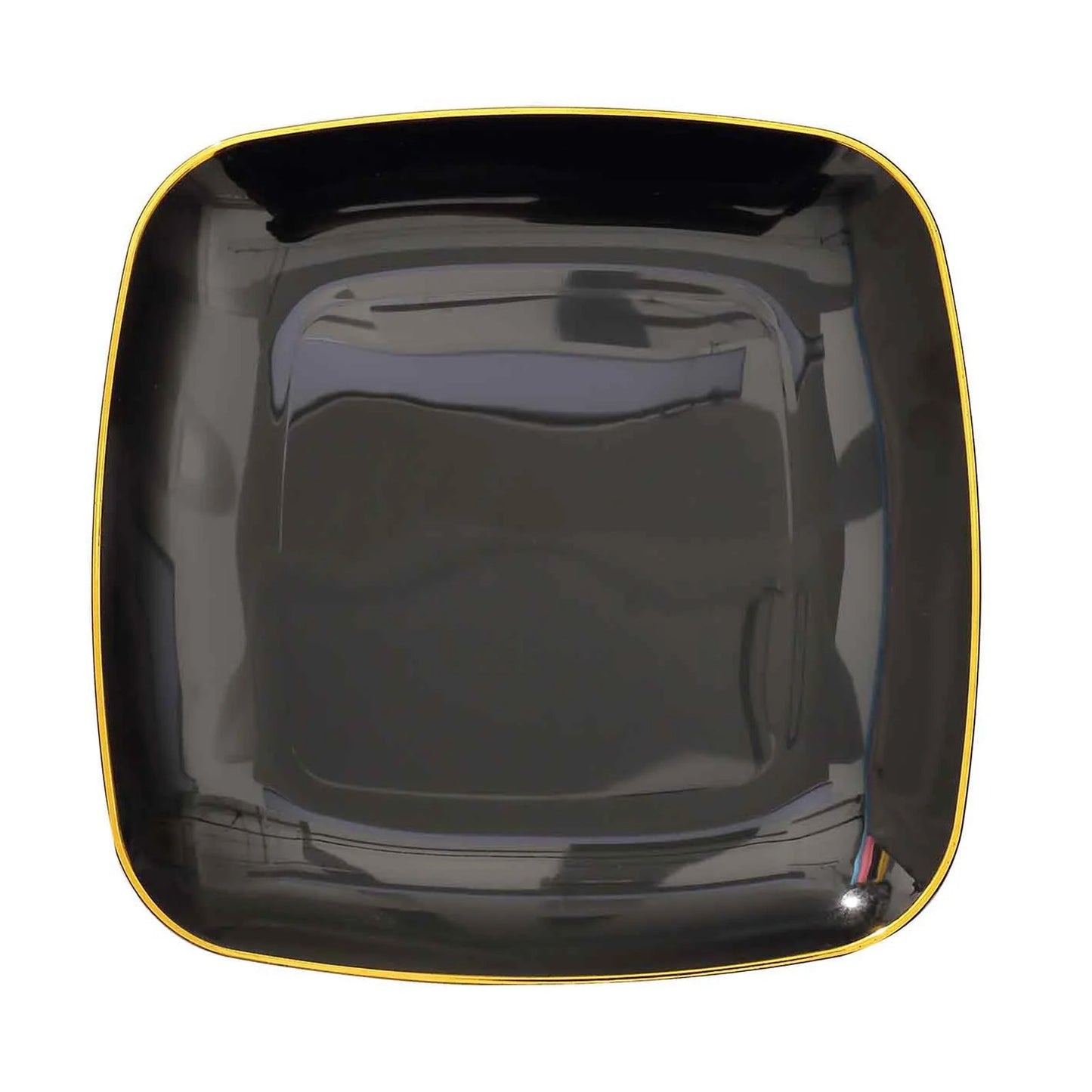 Squircle Shaped Gold Rimmed Plates | Value Packs