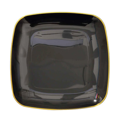 Squircle Shaped Gold Rimmed Plates | Value Packs