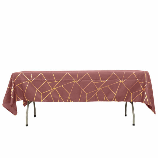 Rustic Tweed Look Tablecloth