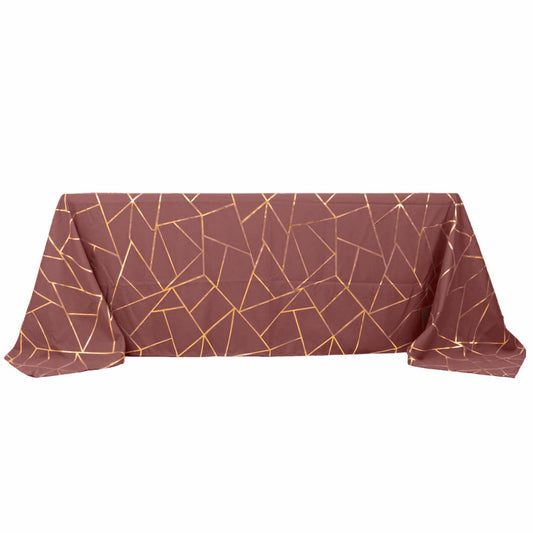 Rustic Tweed Look Tablecloth