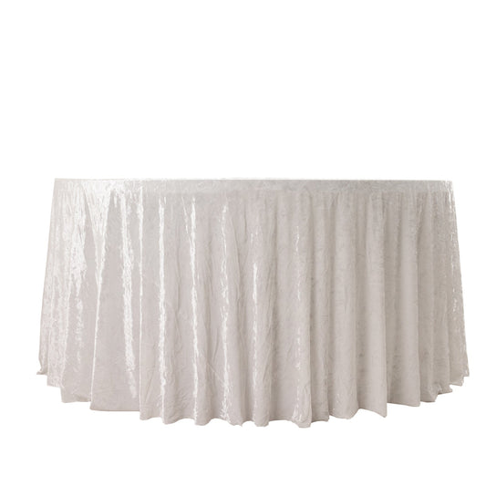 Luxurious Crushed Velvet Tablecloth