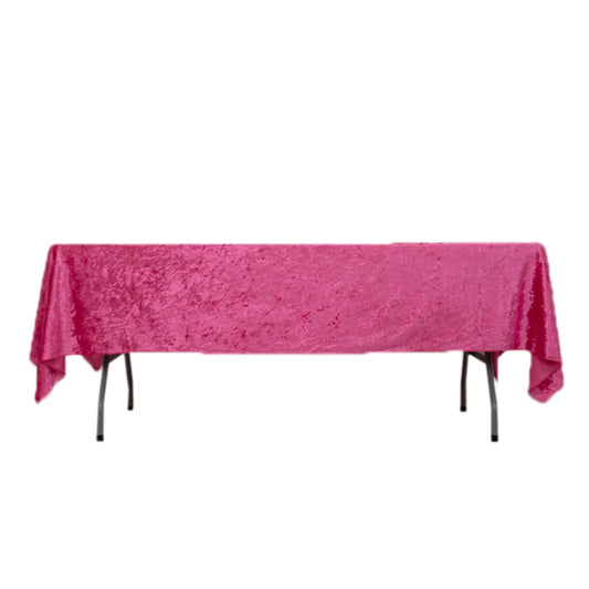 Luxurious Crushed Velvet Tablecloth