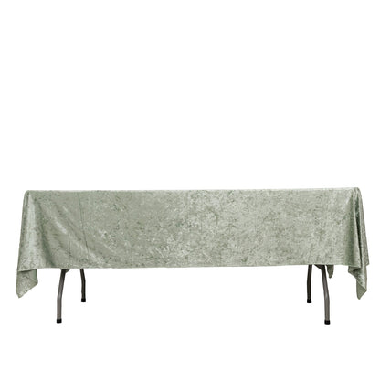 Luxurious Crushed Velvet Tablecloth