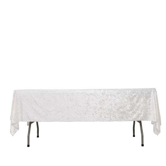 Luxurious Crushed Velvet Tablecloth
