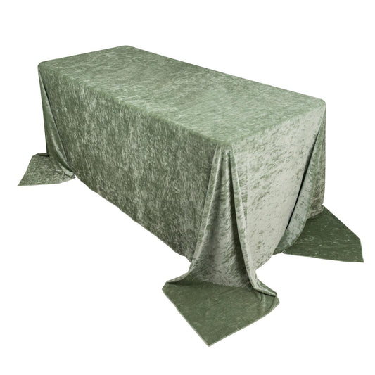 Luxurious Crushed Velvet Tablecloth