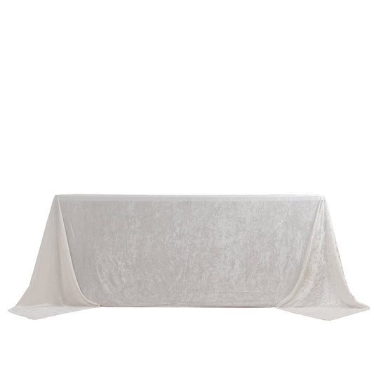 Luxurious Crushed Velvet Tablecloth