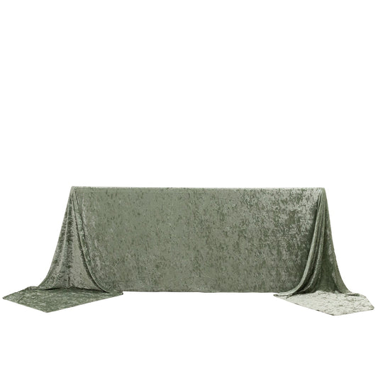 Luxurious Crushed Velvet Tablecloth