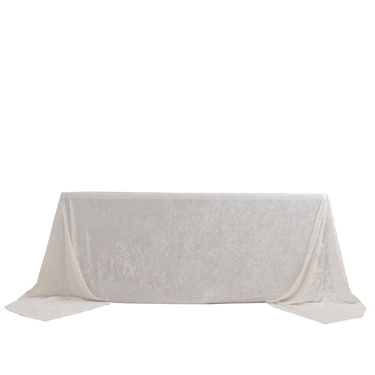 Luxurious Crushed Velvet Tablecloth