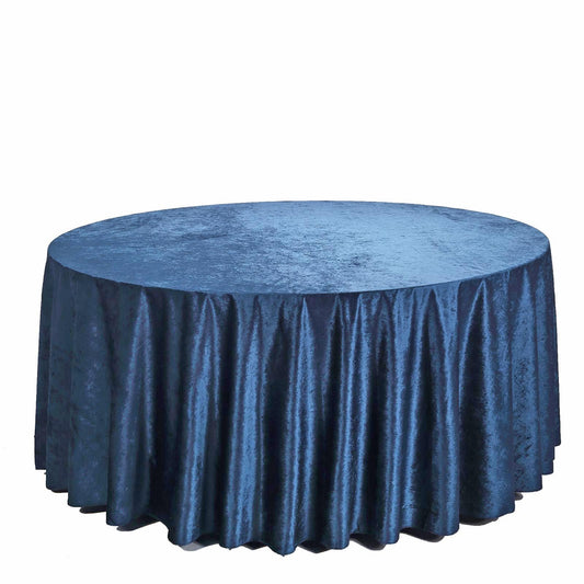 Luxurious Round Velvet Tablecloths