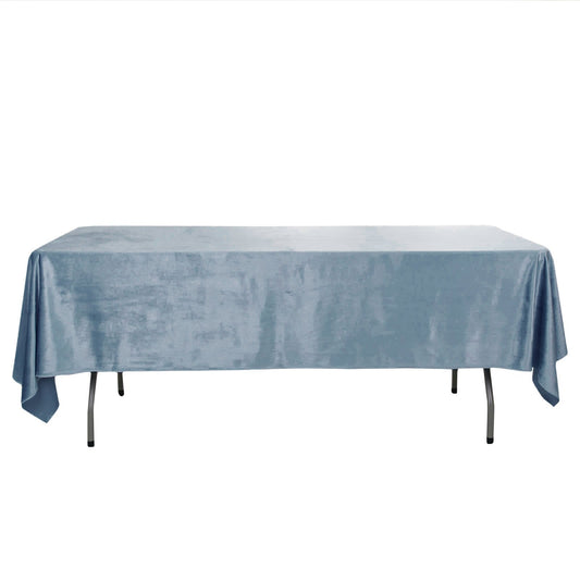 Luxurious Rectangle Velvet Tablecloth