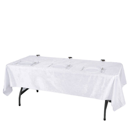 Luxurious Rectangle Velvet Tablecloth