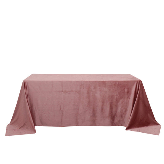 Luxurious Rectangle Velvet Tablecloth