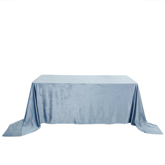 Luxurious Rectangle Velvet Tablecloth