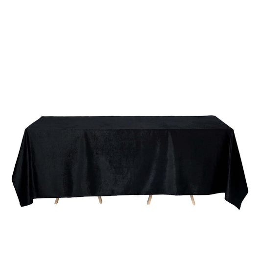 Luxurious Rectangle Velvet Tablecloth