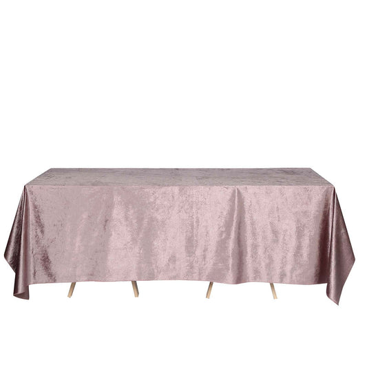 Luxurious Rectangle Velvet Tablecloth