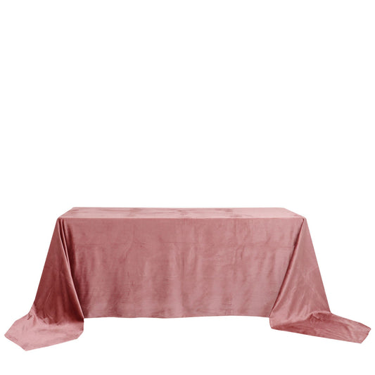 Luxurious Rectangle Velvet Tablecloth