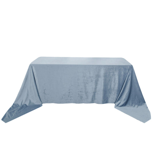 Luxurious Rectangle Velvet Tablecloth
