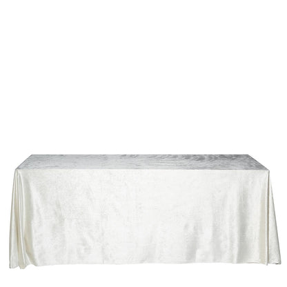 Luxurious Rectangle Velvet Tablecloth