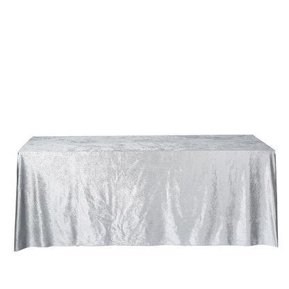 Luxurious Rectangle Velvet Tablecloth