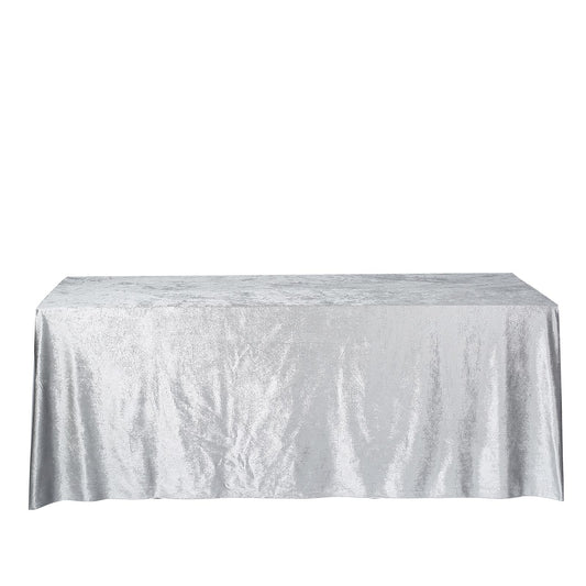 Luxurious Rectangle Velvet Tablecloth