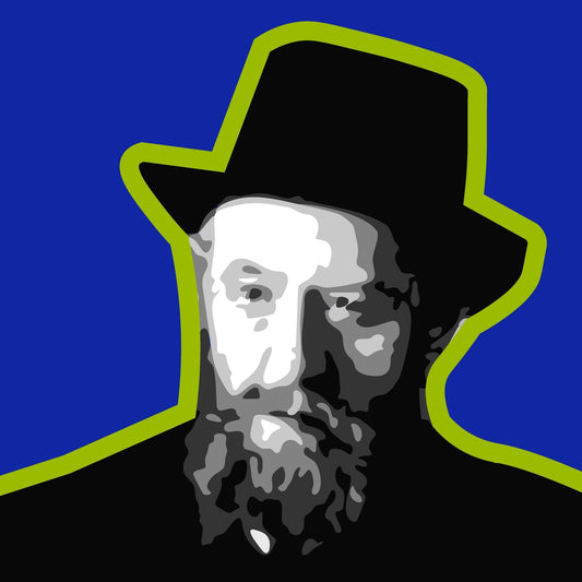 Rebbe Rashab - Chabad Icons by Shimshon