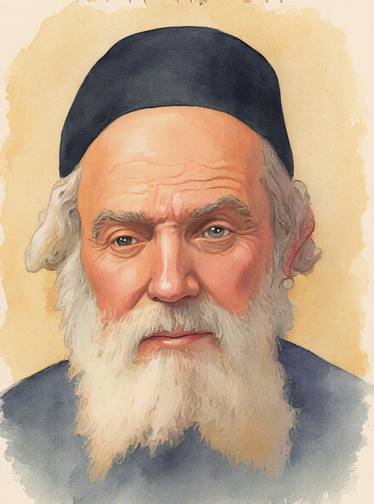 Chofetz Chaim Soft Watercolor by Hirsch